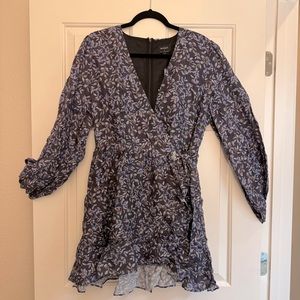 Bardot US 12 (xxl) Kiera floral wrap dress